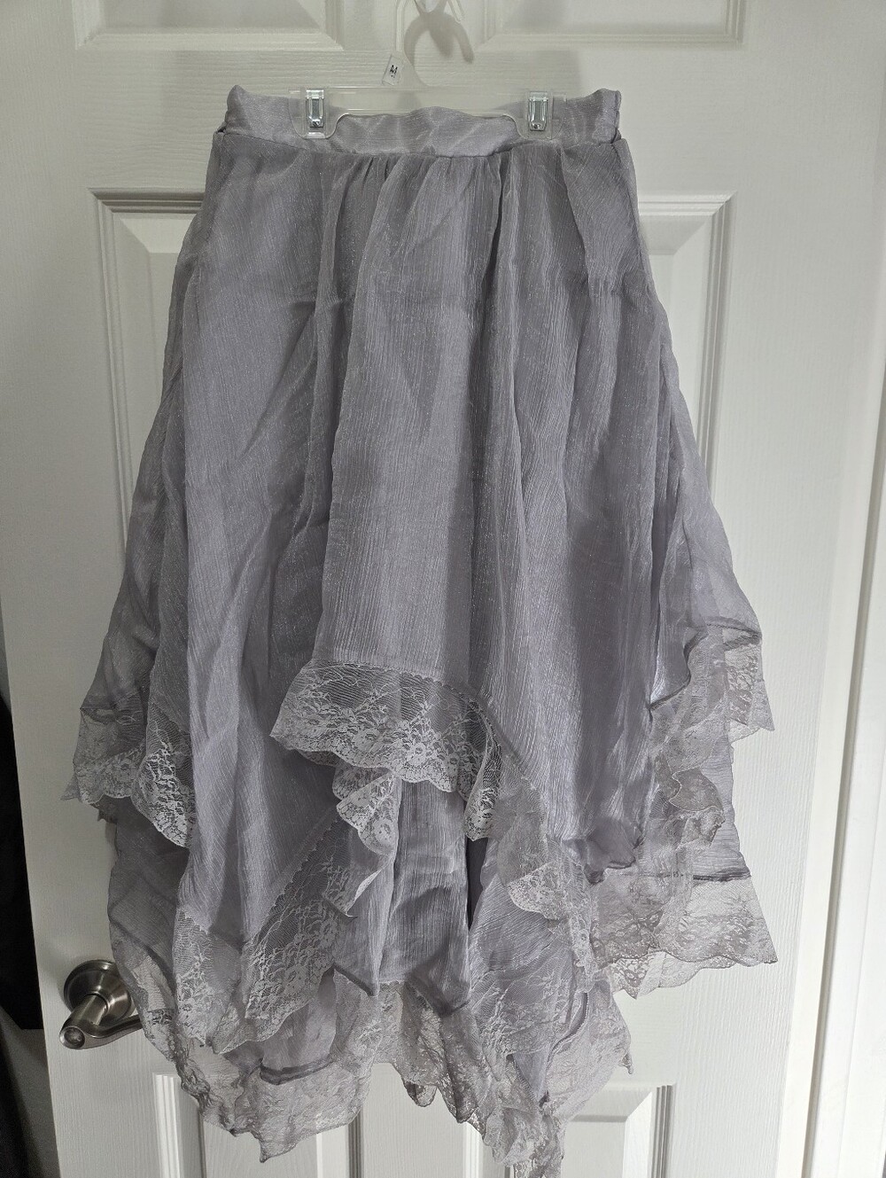 axes femme Layered Lace Handkerchief Skirt